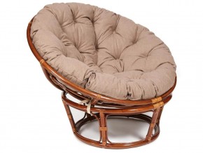 Кресло Papasan 23/01 W с подушкой Pecan, экошерсть Коричневый в Новой Ляле - novaya-lyalya.magazin-mebel74.ru | фото