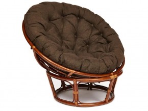 Кресло Papasan 23/01 W с подушкой Pecan, ткань Коричневый в Новой Ляле - novaya-lyalya.magazin-mebel74.ru | фото