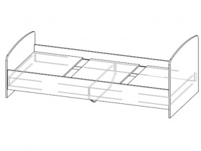 Кровать одинарная в Новой Ляле - novaya-lyalya.magazin-mebel74.ru | фото