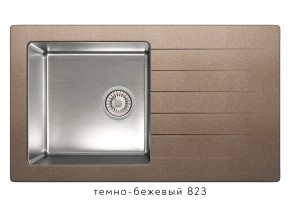 Мойка комбинированная Tolero twist TTS-860 Темно-бежевый 82 в Новой Ляле - novaya-lyalya.magazin-mebel74.ru | фото