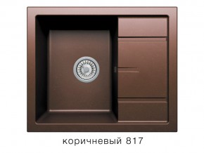 Мойка кварцевая Tolero R-107 Коричневый 817 в Новой Ляле - novaya-lyalya.magazin-mebel74.ru | фото